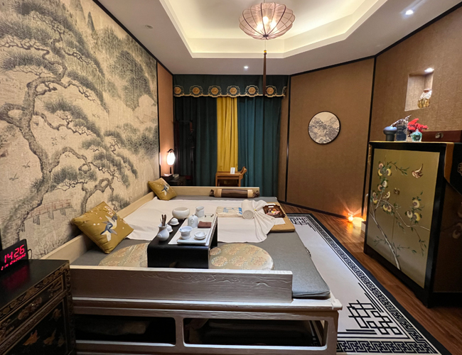 成都青白江足疗减压会所环境展示（二）一种真挚的艺术生活态度