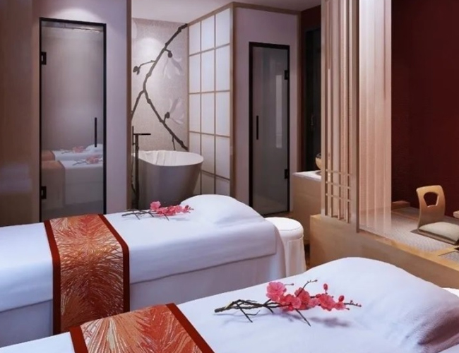 成都青白江高端会所桑拿环境展示（九）快乐驿站，体验水疗